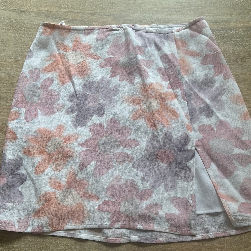 Tatiana skirt with flowers